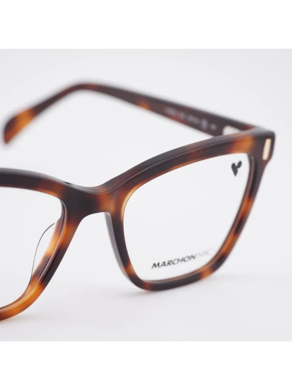 Marchon M-5512 242 Eyeglasses Havana 52mm Cat Eye Frame